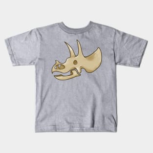 Triceratops Skull Kids T-Shirt